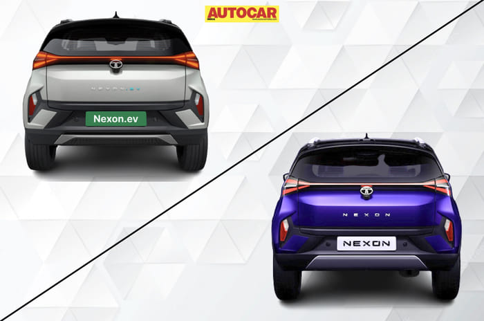 Tata Nexon vs Nexon EV: design, feature differences explained 
